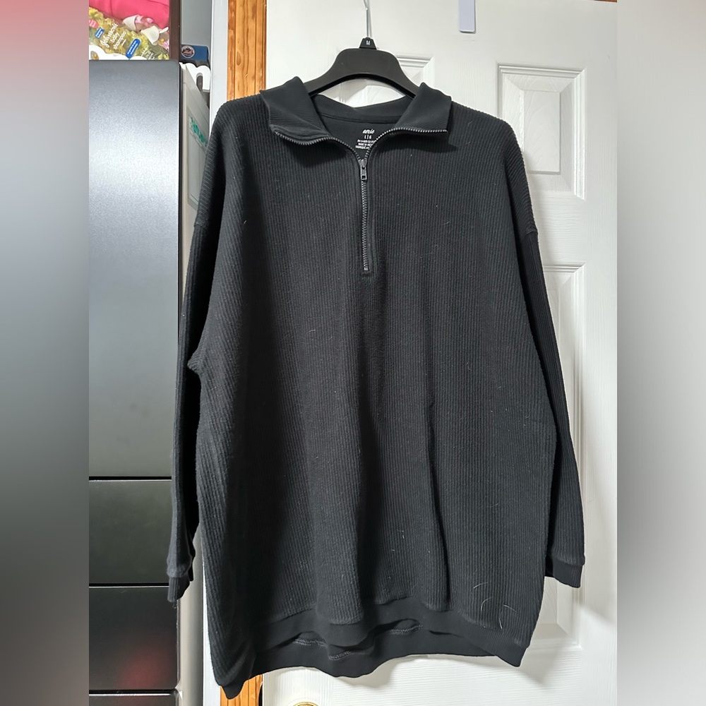 Aerie black and grey cheetah pullover (one black one grey cheetah) - Picture 2 of 5